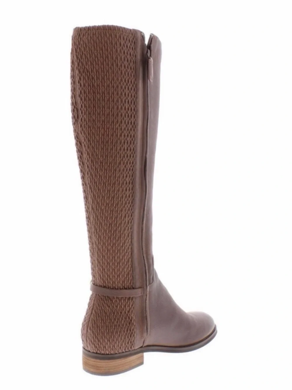 Cole Haan Isabell Grand Stretch Brown Leather Knee High Riding Boots NWOB
